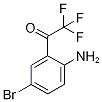 4-Bromo-2-(trifluoroacetyl)aniline, 1-(2-Amino-5-bromophenyl)-2,2,2-trifluoroethan-1-one Struktur