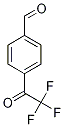 1-(4-Formylphenyl)-2,2,2-trifluoroethan-1-one Struktur