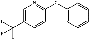 2-Phenoxy-5-(trifluoromethyl)pyridine Struktur