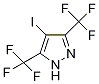 3,5-Bis(trifluoromethyl)-4-iodo-1H-pyrazole Struktur