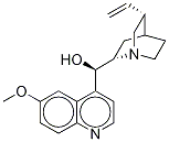 Quinine-methoxy-D3 Struktur