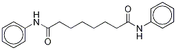 N,N'-Diphenylsuberamide-d10 Struktur