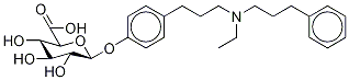 4-Hydroxy Alverine β-D-Glucuronide Struktur