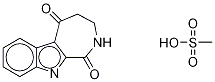 3,4-Dihydro-2H,10H-azepino[3,4-b]indole-1,5-dione Methanesulfonate Salt Struktur