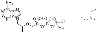 Tenofovir Diphosphate TriethylaMine Salt (Mixture of diastereoMers) Struktur