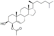 4β-Hydroxy Cholesterol-d7 4-Acetate Struktur