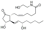 Prostaglandin E2 Ethanolamide-d4 Struktur