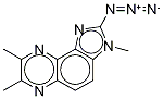 2-Azido-3,7,8-trimethyl-3H-imidazo[4,5-f]quinoxaline-d3 Struktur