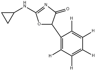 Cyclopropyl Pemoline-d5 Struktur