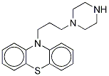 N-Desmethyl Perazine-d8 Struktur