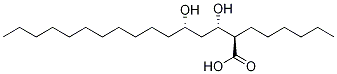 (2S,3S,5S)-2-Hexyl-3,5-dihydroxyhexadecanoic Acid-d13 
 Struktur