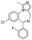 Midazolam-d6 Struktur