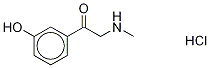 Phenylephrone-d3 Hydrochloride
 Struktur