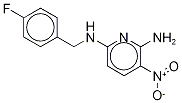 2-AMino-6-[(4-fluorobenzyl)-aMino]-3-nitropyridine-d4 Struktur