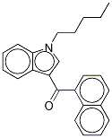 1-(Pentyl-d11)-3-(1-naphthoyl)indole
JWH 018 Struktur