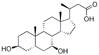 24-Nor Ursodeoxycholic Acid-d5 Struktur