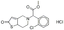 2-Oxo Clopidogrel-13C,d3 Hydrochloride
(Mixture of DiastereoMers) Struktur