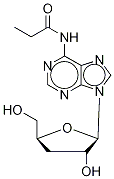 N6-Propionyl Cordycepin-d5 Struktur