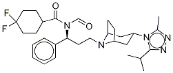 N-ForMyl Maraviroc Struktur