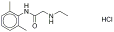 Nor Lidocaine-d5 Hydrochloride Struktur