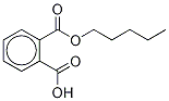 Monopentyl Phthalate-d4 Struktur