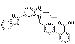 TelMisartan-d7 Struktur