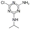 2-AMINO-4-ISOPROPYL-D7-AMINO-6-CHLORO-TRIAZINE Struktur