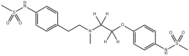 DOFETILIDE-D4 Struktur