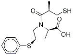 Zofenoprilat-d5 Struktur