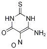 6-Amino-5-nitroso-2-thiouracil-13C,15N Struktur