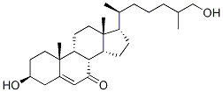 27-Hydroxy-7-keto Cholesterol-d4 Struktur