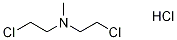 Bis(2-chloroethyl)MethylaMine-d4 Hydrochloride Struktur