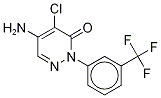 DesMethyl Norflurazon-d4 Struktur