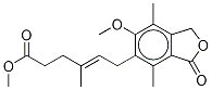 6-O-Methyl Mycophenolic Acid Methyl Ester-d9 Struktur