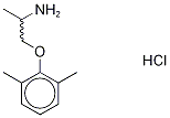 Mexiletine-d6 Hydrochloride Struktur