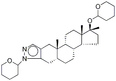 17-Methyl-N-tetrahydropyran Prostanozol Struktur