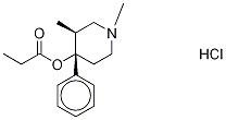 α-Prodine-d5 Hydrochloride Struktur