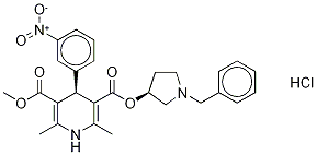 Barnidipine-d4 Hydrochloride Struktur