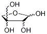 DL-Apiose-2-13C Struktur