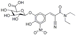 恩他卡朋-3-Β-D-葡萄糖醛酸苷 結(jié)構(gòu)式