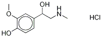 rac Metanephrine-d3 Hydrochloride Salt Struktur