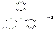 Cyclizine-d4 Hydrochloride Struktur