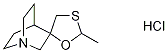 Cevimeline-d4 Hydrochloride Salt Struktur