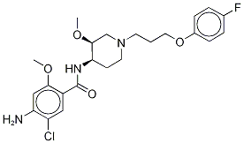 Cisapride-13C,d3 Struktur