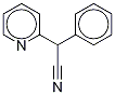 α-Phenyl-α-(2-pyridyl)acetonitrile-d4 Struktur