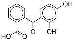 2',4'-Dihydroxy-2-benzoylbenzoic Acid Struktur