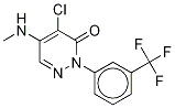 Norflurazon-13C,d3 Struktur