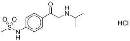 Oxo Sotalol-d6 Hydrochloride Struktur