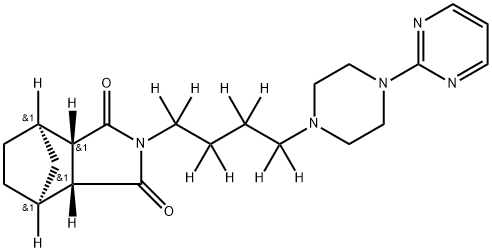 Tandospirone-d8 Struktur