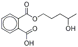 Mono(4-hydroxypentyl)phthalate-d4 Struktur